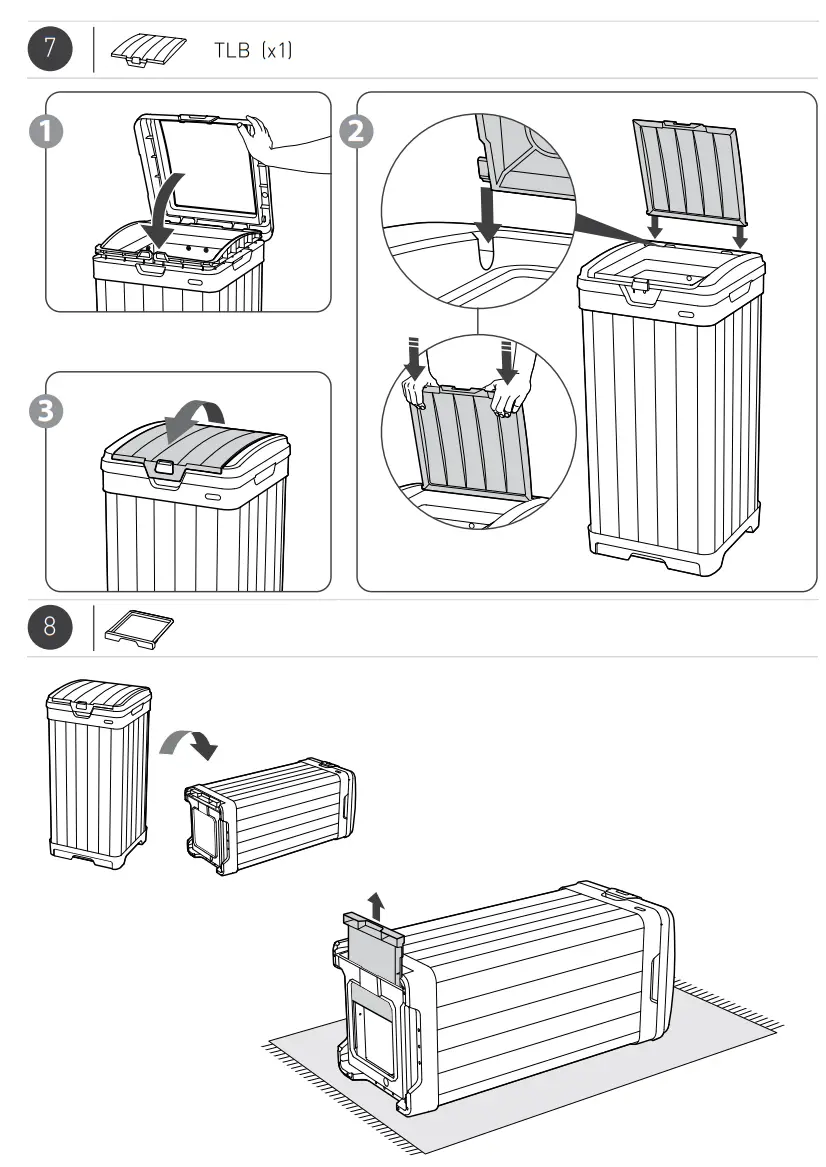 17206192 Trash Can Keter Baltimore - PARTS 5