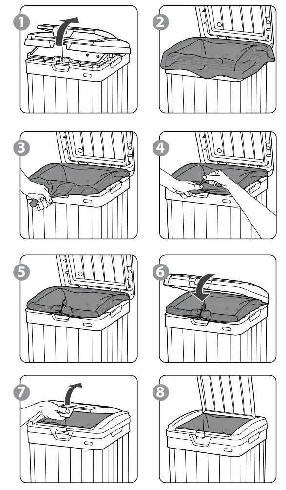 17206192 Trash Can Keter Baltimore - PARTS 7