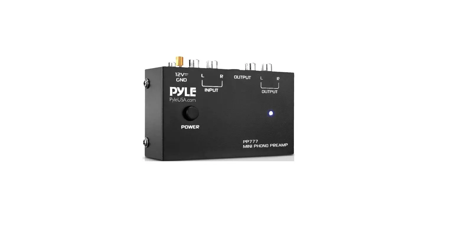 Pyle Pp777 Phono Turntable Preamp User Manual Pyle Pp777 Phono Turntable Preamp User Manual
