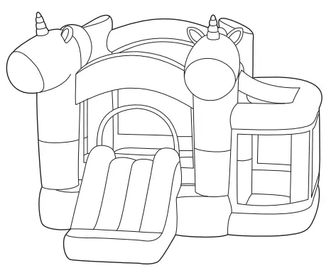 SereneLife SLIB930 Inflatable Jumping Castle - FEATURES 2