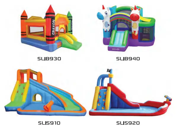 SereneLife SLIB930 Inflatable Jumping Castle