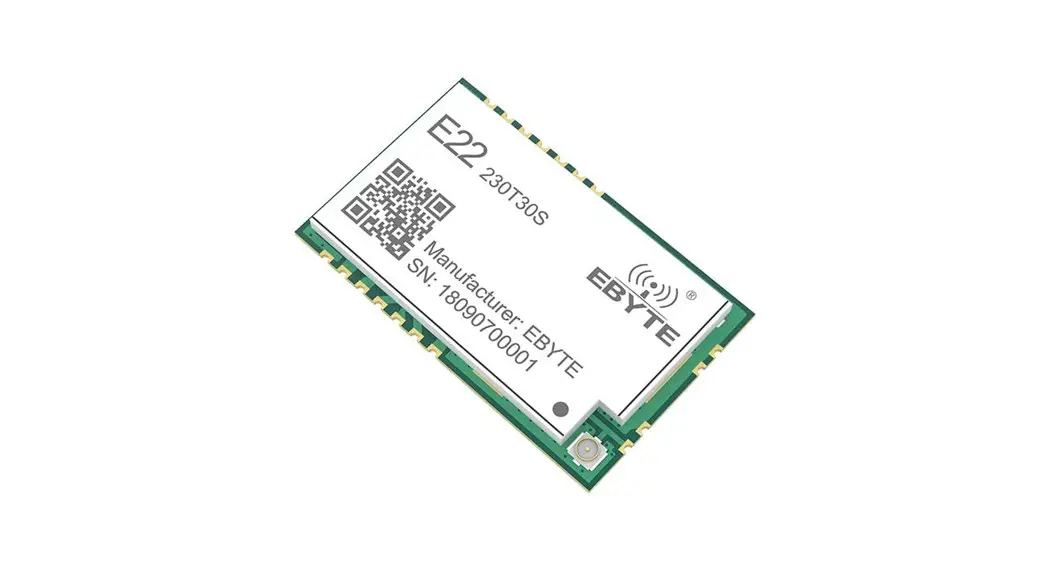 Ebyte Sx1262 230mhz Lora Wireless Module User Manual Ebyte Sx1262 230mhz Lora Wireless Module User Manual