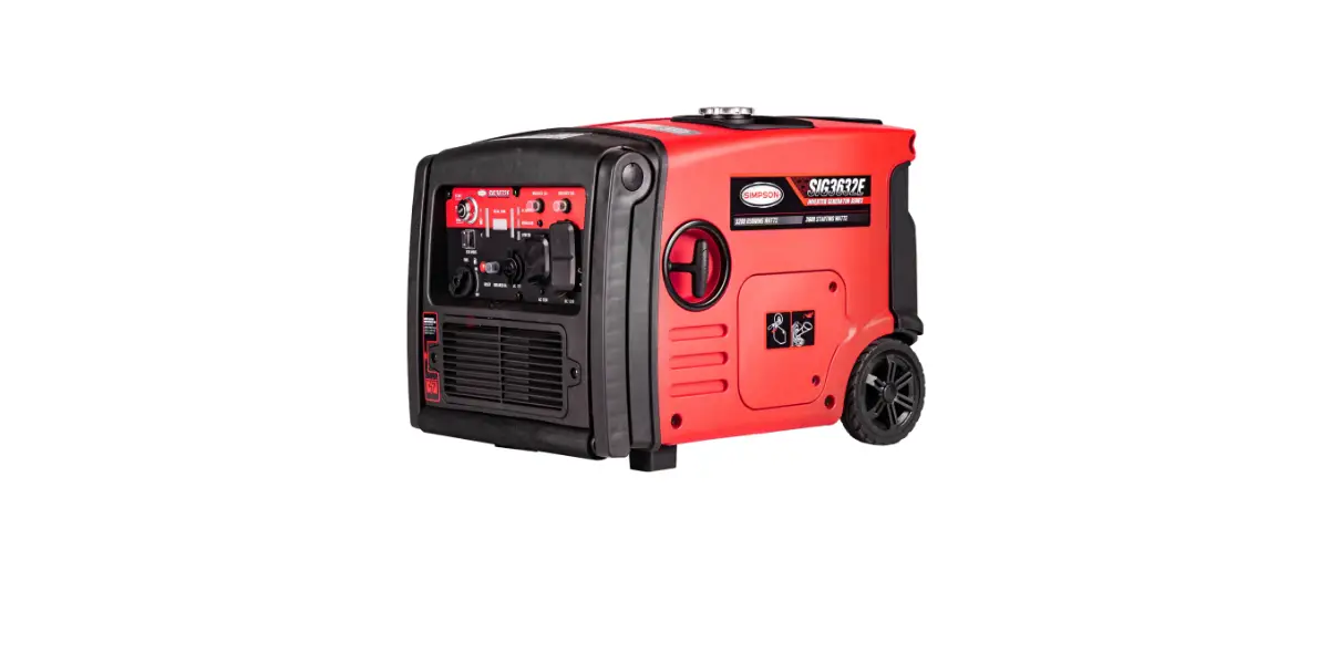Simpson Cleaning Sig3632e Inverter Generator Owner's Manual