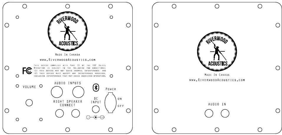RIVERWOOD-ACOUSTICS-Muskoka-Powered-and-Passive-Speakers-FIG-1