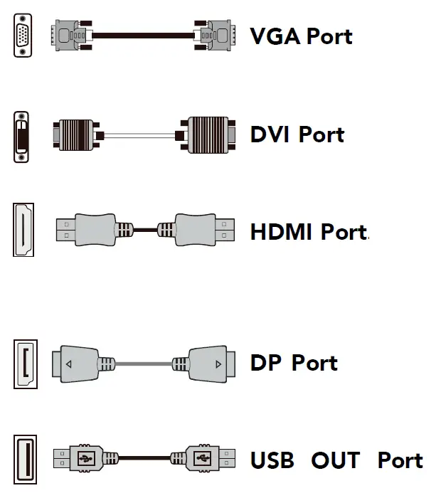 HYUNDAI 32CGM Series 32 Inch Curved Gaming Monitor 6