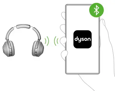 dyson zone Headphones with Air Purification - Connect audio using Bluetooth