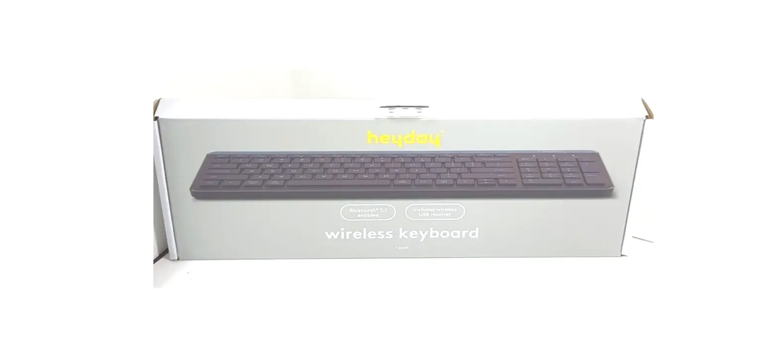 Heyday Kb58 Compact Wireless Keyboard Instruction Manual