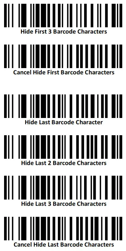 POS-mate PM-BCU1D-B Corded USB Barcode Scanner - - Volume Settings6