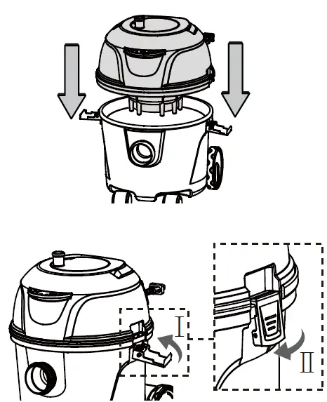 Kenmore-KW3010-Household-Dry-Canister-Vacuum-Cleaner-fig 6