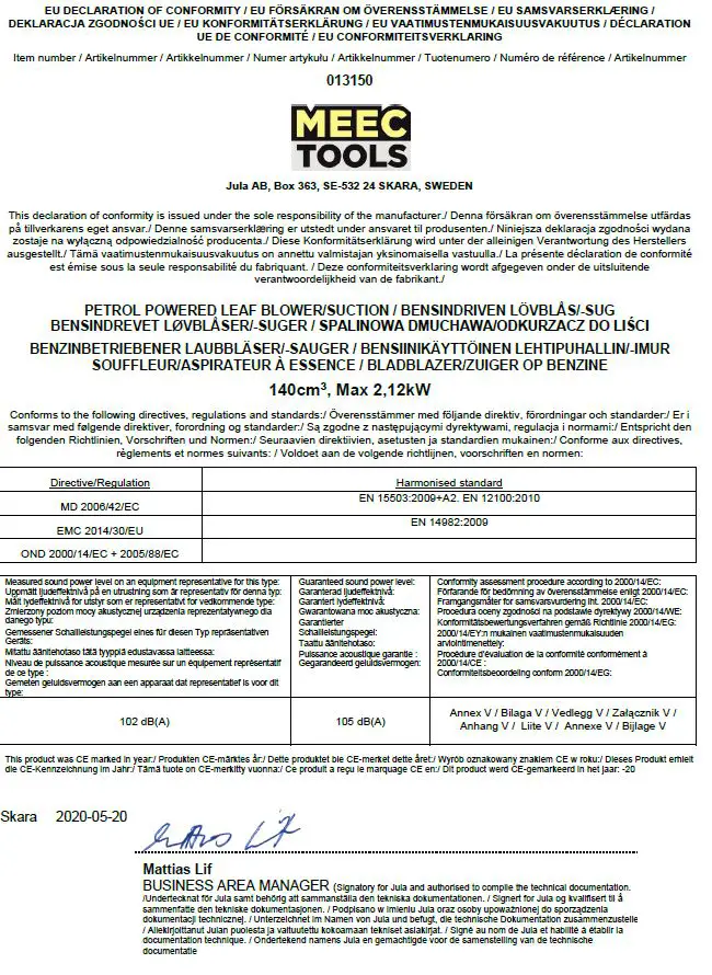 MEEC-TOOLS-013150-Petrol-Powered-Leaf-Blower-FIG-1