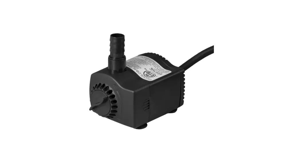 Totalpond 52299 Low Water Shut Off Fountain Pumps Instruction Manual