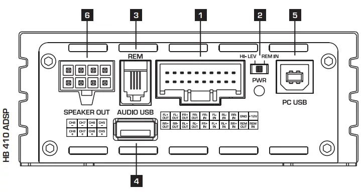 ZAPCO HB 410 ADSP DSP Amplifier - fig4