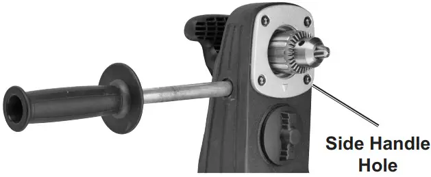 Bauer 64121 1 2 Inch Heavy Duty Right Angle Drill - Assembly