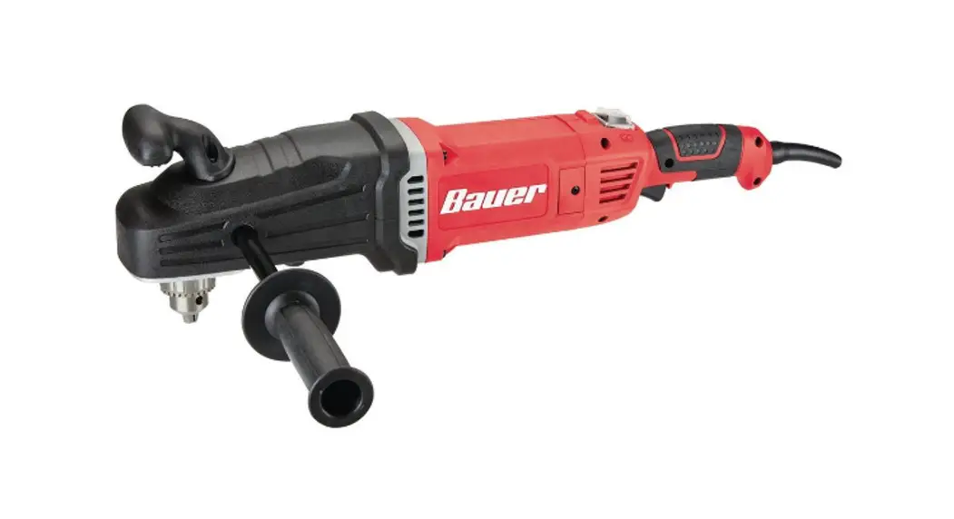 Bauer 64121 1-2 Inch Heavy Duty Right Angle Drill Owner's Manual Bauer 64121 1-2 Inch Heavy Duty Right Angle Drill Owner's Manual