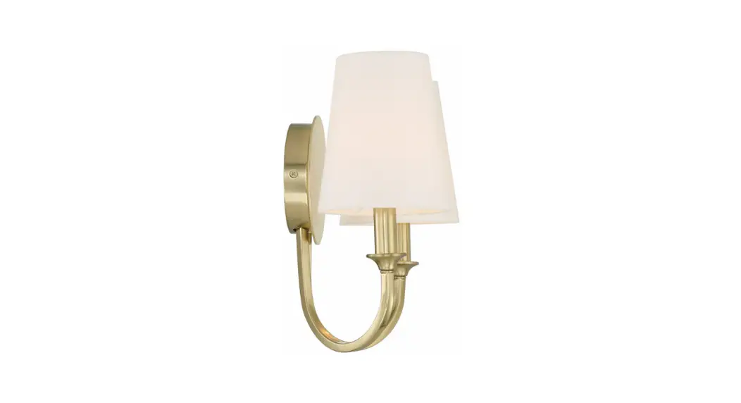 Crystorama Pay-922-vg Payton 2-light Vibrant Gold Wall Mount Instruction Manual