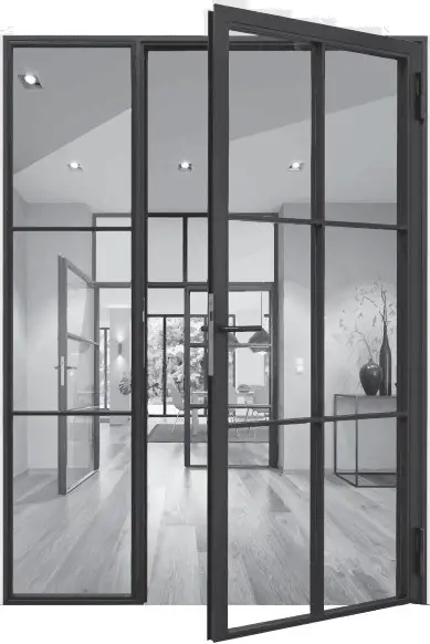 HOERMANN HF 4602618 Steel Loft Doors