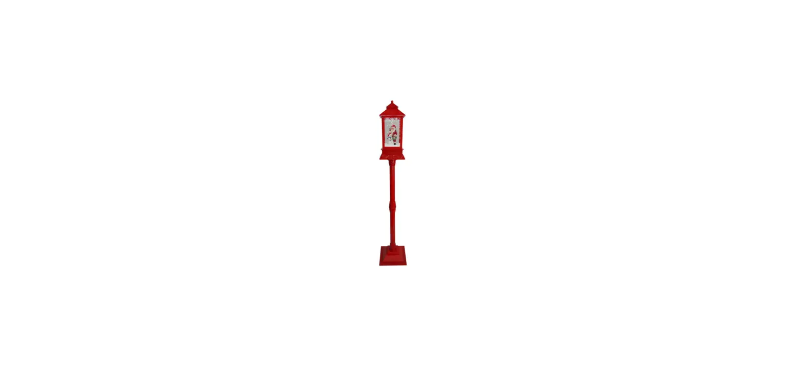 Fraser Hill Farm Let It Snow Series 49 Inch Musical Mini Street Lamp Instructions