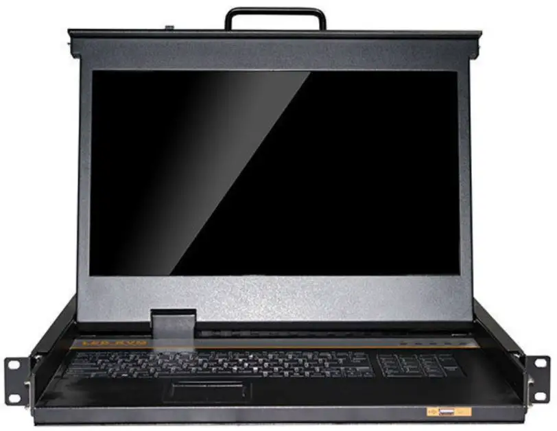 ANGUSTOS-AL-DV916L-18-51Inch16Port-PS-2-USBVGA-DualRail-LCD-KVM-Switch-product