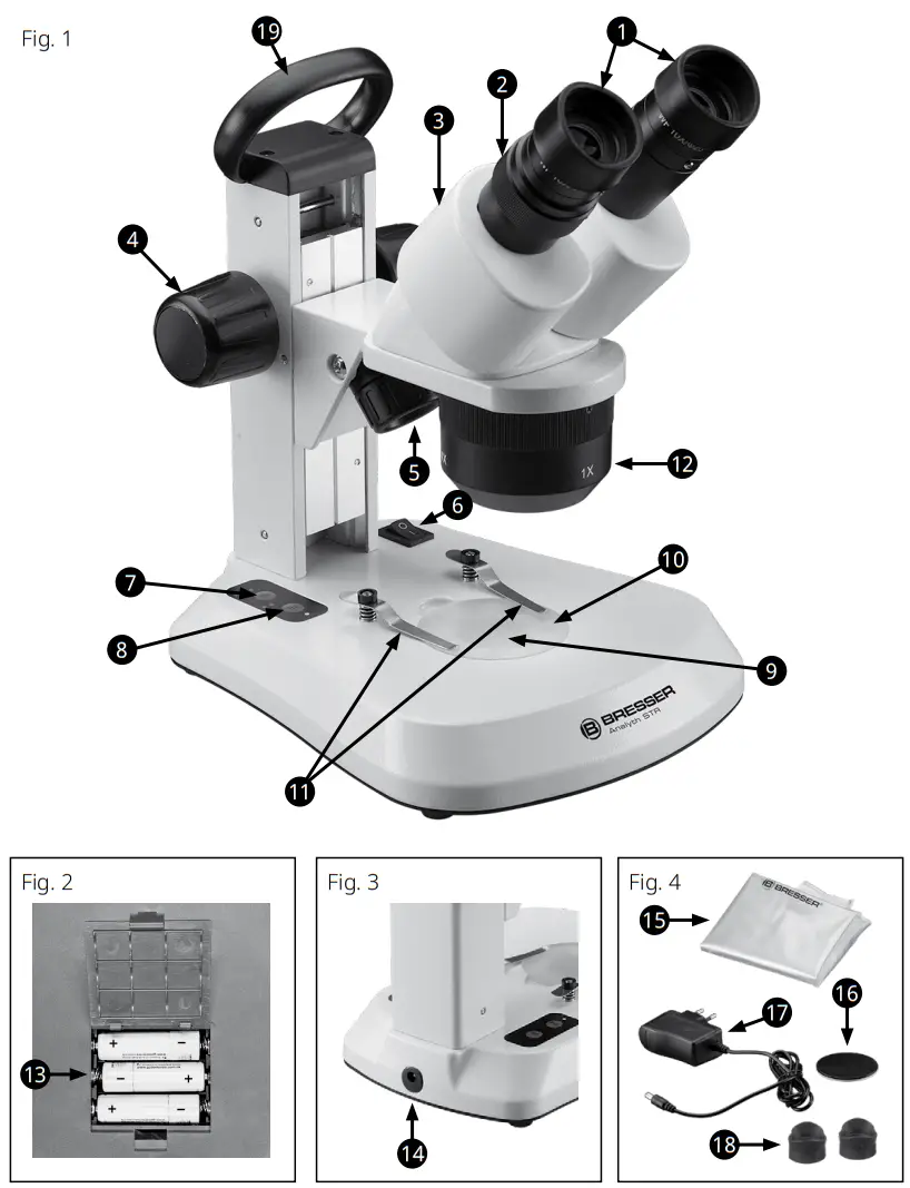 BRESSER 5803810 Analyth STR Bino Microscope - Description