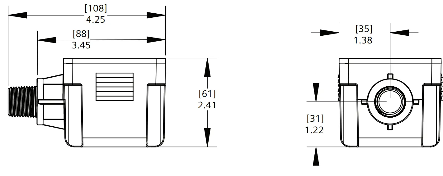 SIEMENS FSPD036 Boltshield FSPD Surge Protective Device - Product Diagram 1