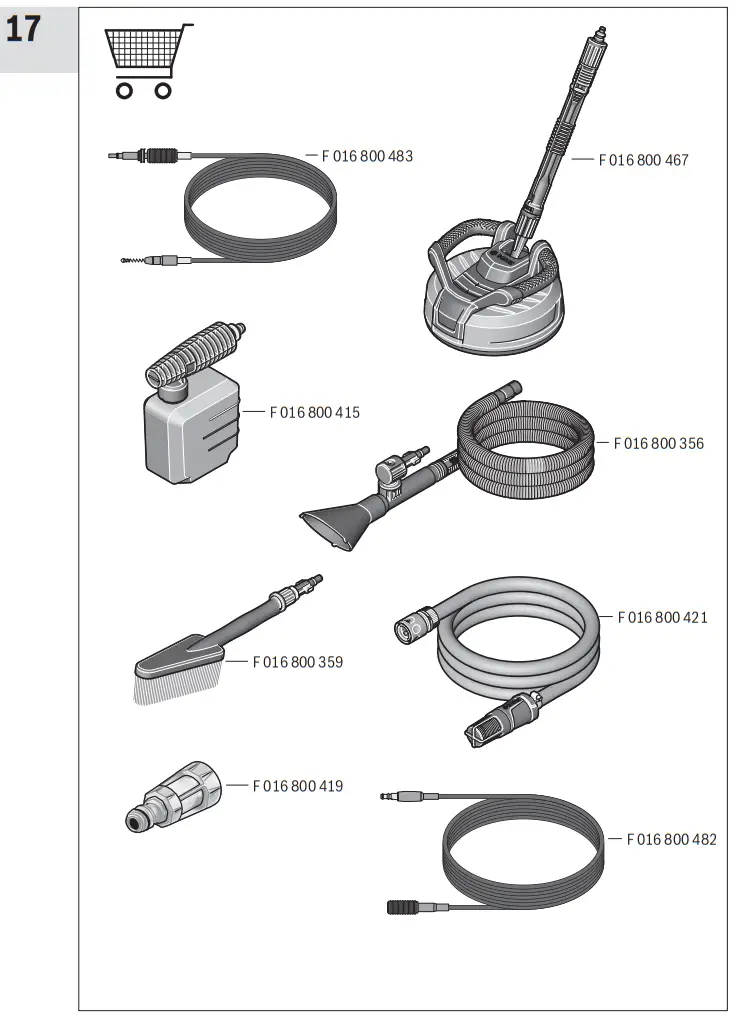 BOSCH 150 Advanced Aquatak High Pressure Washer - Fig 10