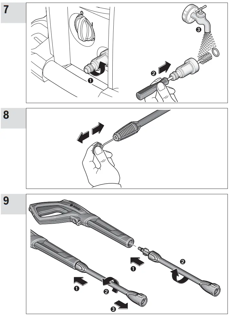 BOSCH 150 Advanced Aquatak High Pressure Washer - Fig 4