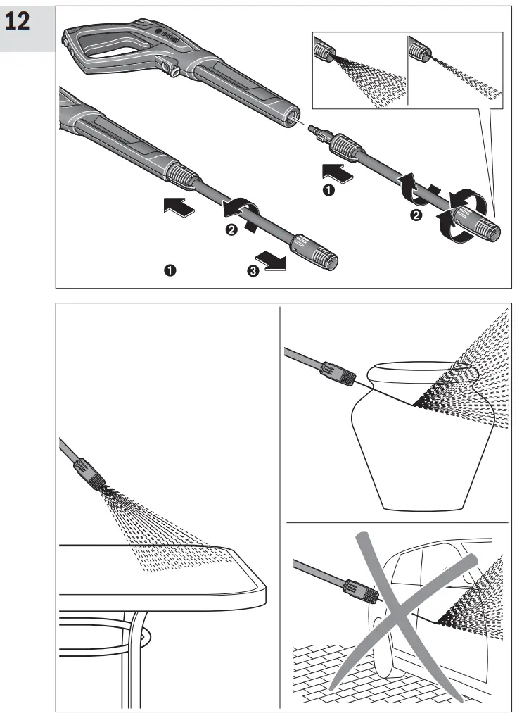 BOSCH 150 Advanced Aquatak High Pressure Washer - Fig 6
