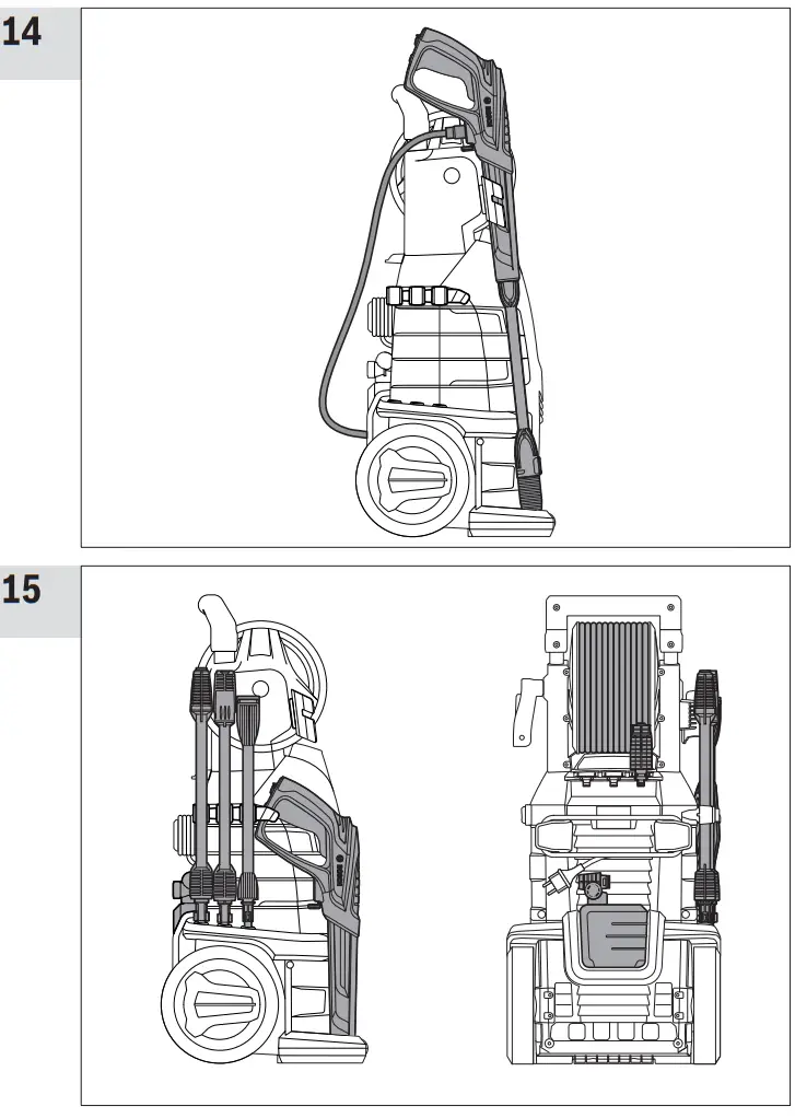 BOSCH 150 Advanced Aquatak High Pressure Washer - Fig 8