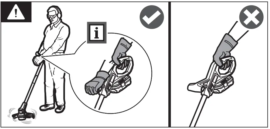 Operating the Trimmer