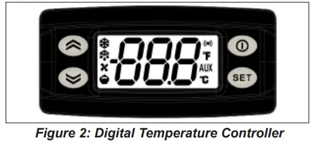 Perlick 8000B Ice Cream Cabinet - Temperature Controller