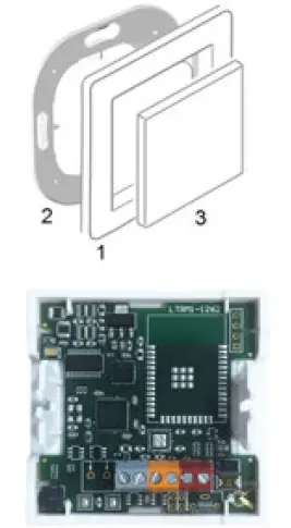 MULTIBETON Symondo Digital Room Thermostats Sensor fig-1