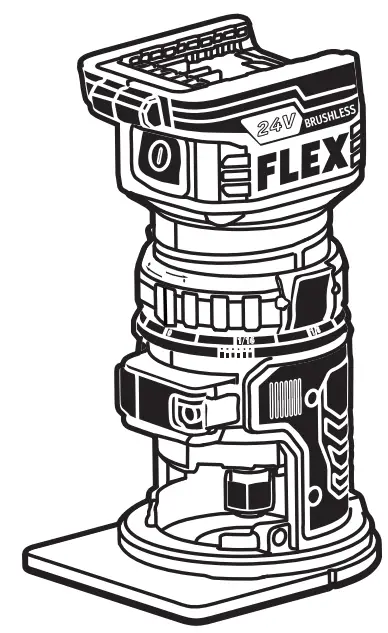 FLEX FX4221 24V Trim Router