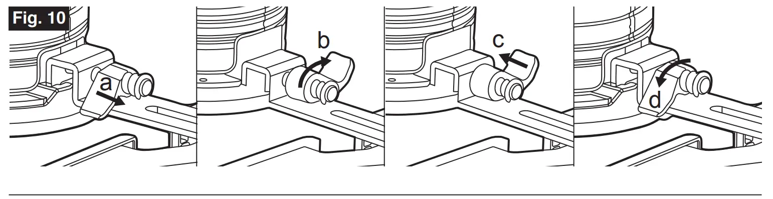 To remove the edge guide assembly