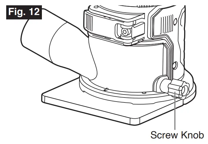 Installing And Removing The Dust Extraction Hood (Fig. 11 And 12)