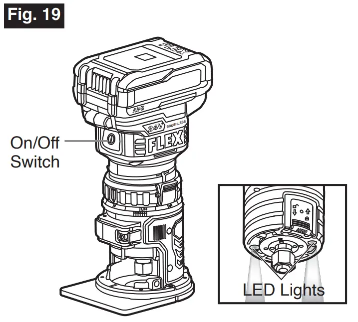 On/off Switch (Fig. 19)