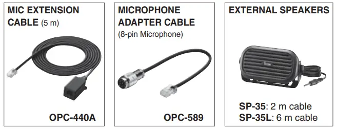 ICOM IC2300H VHF FM Mobile Transceiver - MICROPHONES1