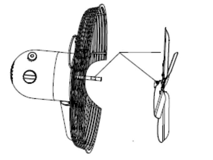 Assembling the grids and the rotor blades