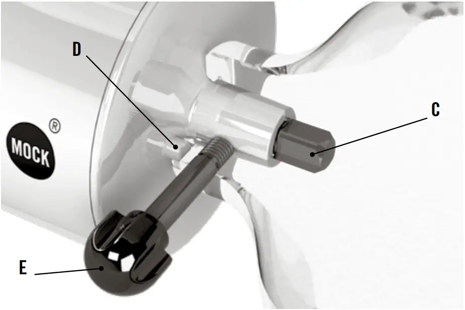 Mockmill Flakes Grain Mill Attachment For Stand Mixers - ASSEMBLY