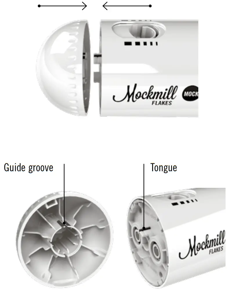Mockmill Flakes Grain Mill Attachment For Stand Mixers - OPENING AND CLEANING 11