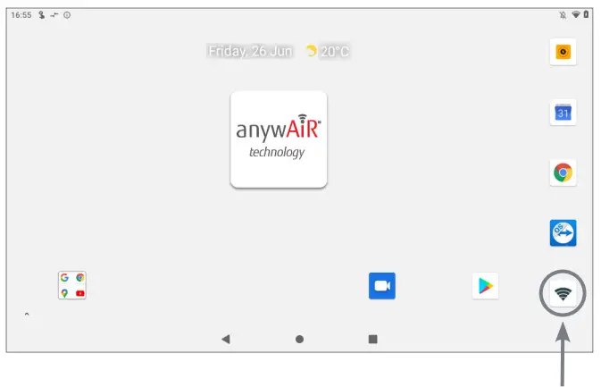 FUJITSU AnywAiR Android Tablet - Fig 3