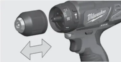 Milwaukee M12BDD Cordless Percussion Drill Driver - d1