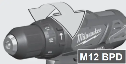 Milwaukee M12BDD Cordless Percussion Drill Driver - j1