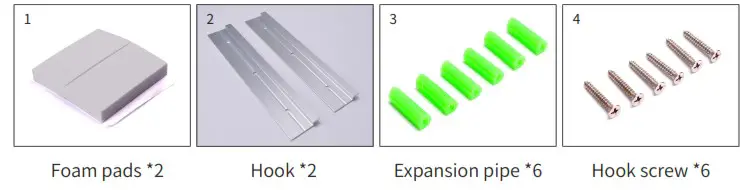 HOMEMYSTIQUE N W70841577 Wall Mounted LED Bathroom Mirror - Product Installation 1