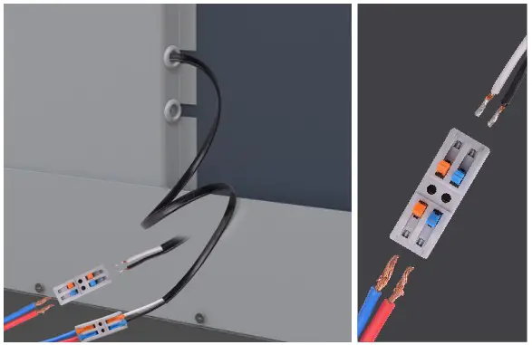 HOMEMYSTIQUE N W70841577 Wall Mounted LED Bathroom Mirror - Product Installation 6