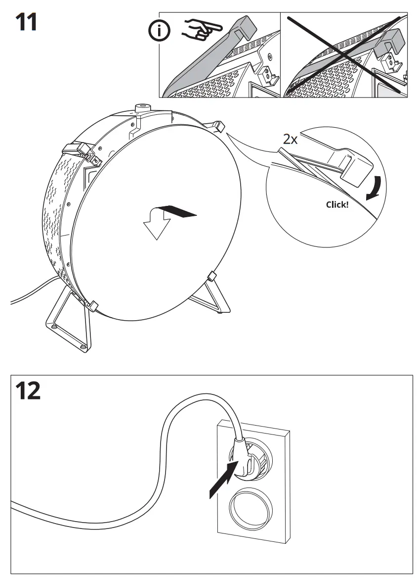 IKEA AA-2287882-2 STARKVIND Air Purifier - Assembly 16