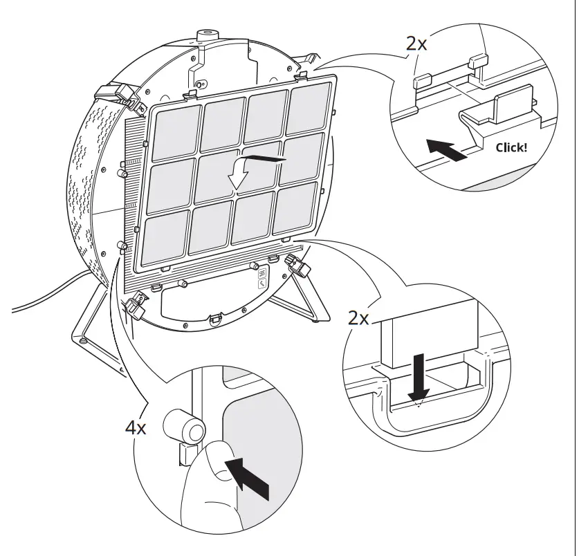 IKEA AA-2287882-2 STARKVIND Air Purifier - Assembly 21