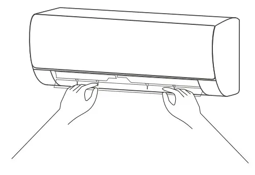 VOX SFE09-AA Split Type Wall Mounted Air Conditioner - Airflow