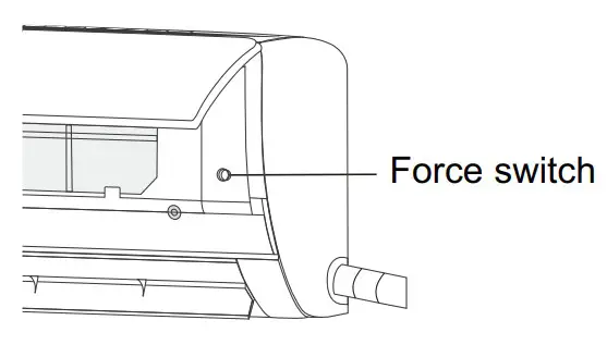 VOX SFE09-AA Split Type Wall Mounted Air Conditioner -Force switch