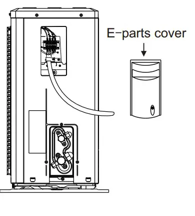 VOX SFE09-AA Split Type Wall Mounted Air Conditioner - Wiring Connection
