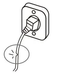 VOX SFE09-AA Split Type Wall Mounted Air Conditioner - power supply
